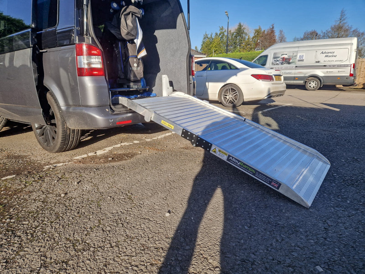 Folding Van Ramp – Alloy Ramps by Aviramp Ltd